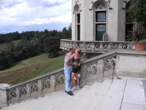 We stood in this spot 27 years ago on our honeymoon.  Twenty-seven years later the Biltmore looks the same.  We don't!!